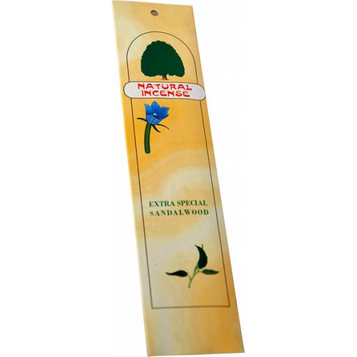 Natural Incense, Extra Special Sandalwood, 1-pack