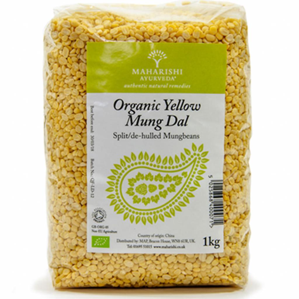 Mung Dal, Organic 1kg The Ayurveda Shop
