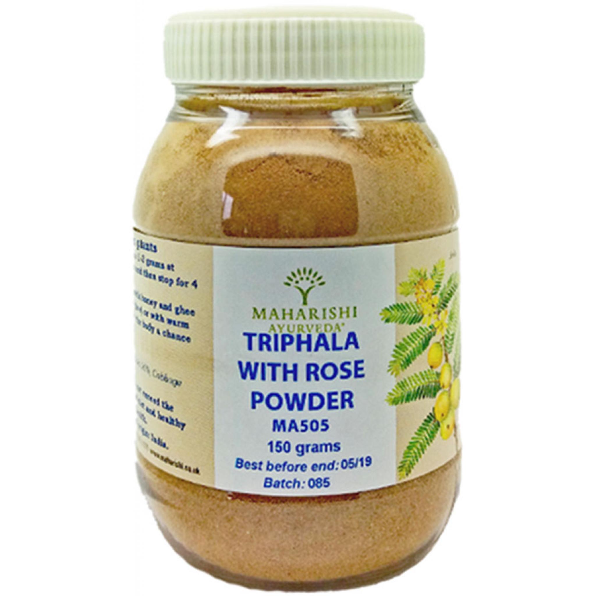 Triphala Rose Powder (MA505) 150g Ayurveda Shop