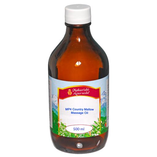 MP4 Vata Balance Country Mallow Massage Oil, 500ml