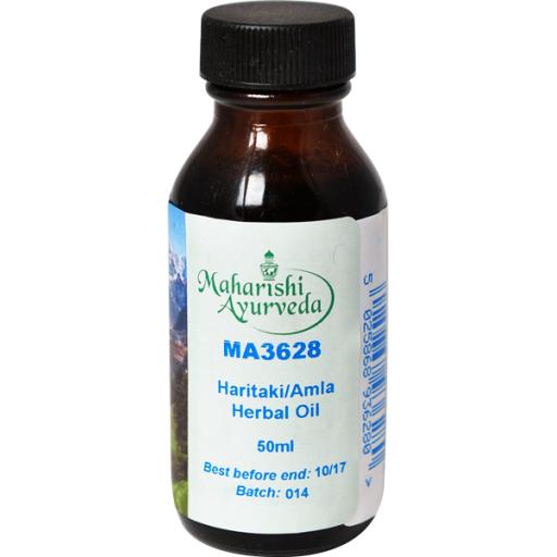 MA3628 Haritaki/Amla Herbal Oil taila, 50ml